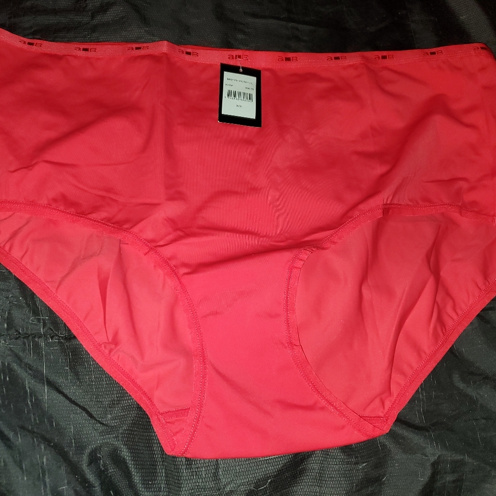 Avenue Fashion Microfiber Full Brief - rose red size 30/32 = 4x